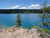 Little Grass Valley Reservoir in Plumas National Forest
